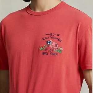 Polo by Ralph Lauren Classic Fit Flag Jersey T-Shirt Men’s Size Medium